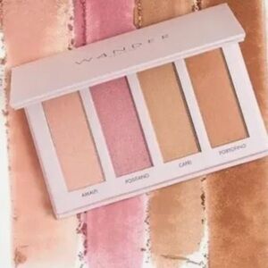 WANDER BEAUTY RIVIERA BLUSH AND BRONZER PALETTE - BRAND NEW in the box!